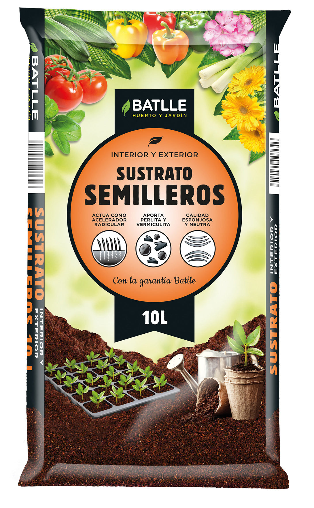 BATTLE SUSTRATO SEMILLEROS 10L