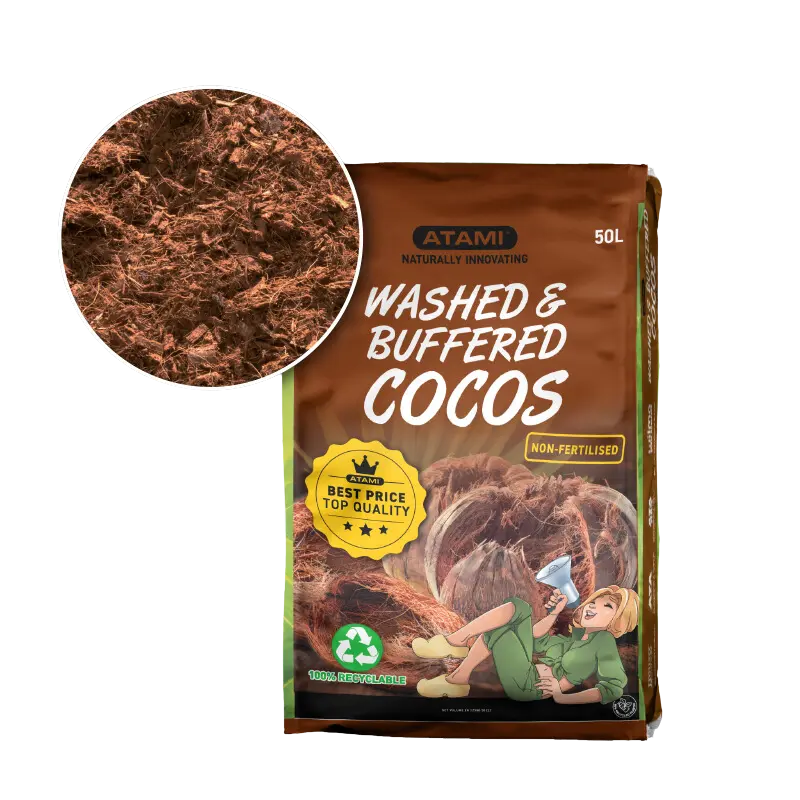 BIOBIZZ WASHED AND BUFFERED COCOS 50L
