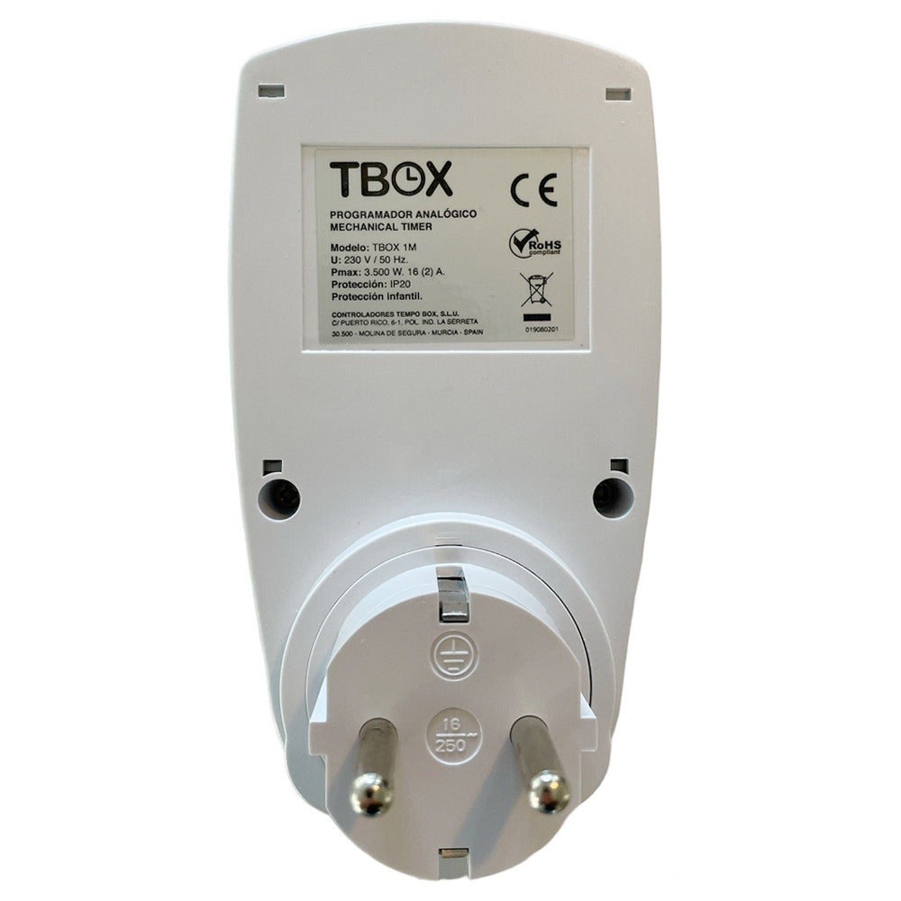 NUEVO TBOX 1M temporizador analógico | Tempo Box